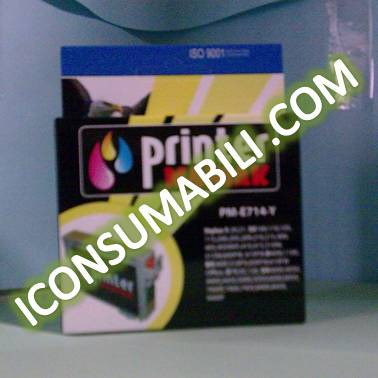 Compatibile Epson PrinterManiak T 714 Yelow